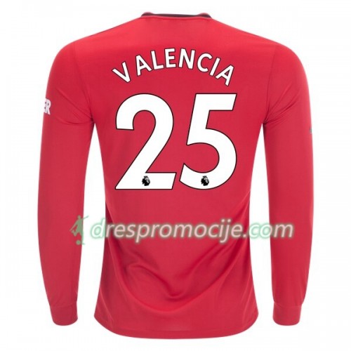Manchester United Dres Antonio Valencia 25 Domaći 2019/20 Dugim Rukavima Manchester United Dres Antonio Valencia 25 Domaći 2019/20 Dugim Rukavima
